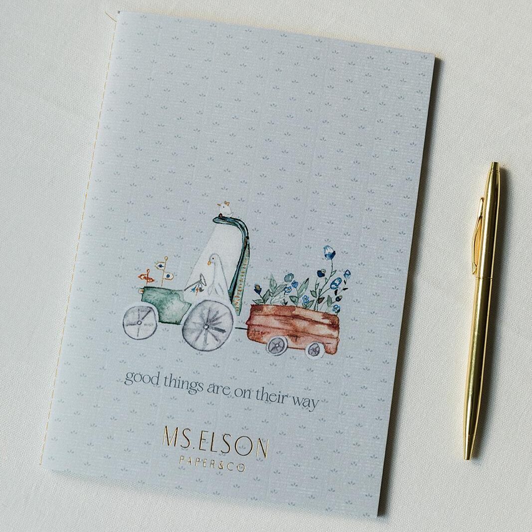 back from the garden notebook