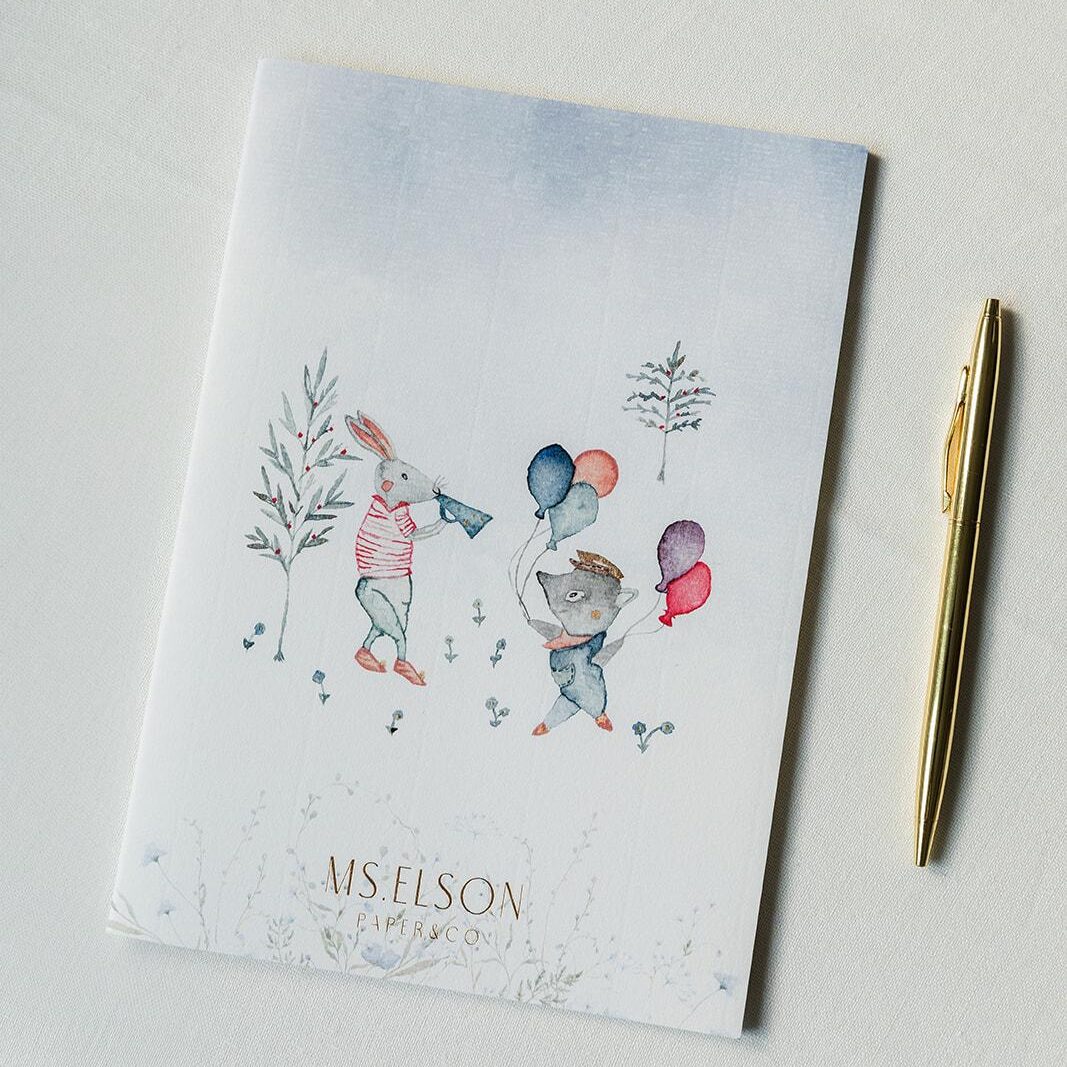 Party in the forest notebook