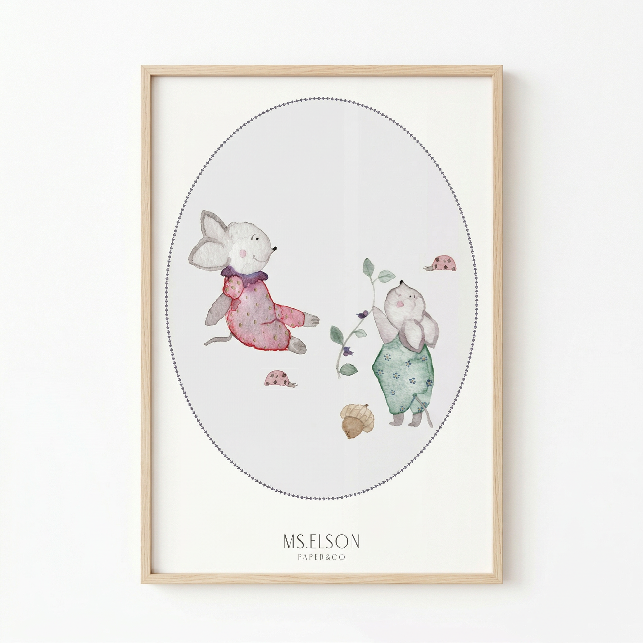 The wonderful mouse in the forest